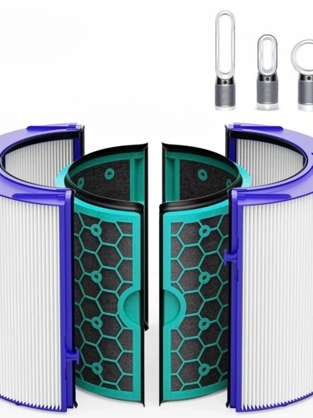 TP04 Replacement Filter for Dyson TP04 HP04 DP04 TP05 DP05 Air Purifier